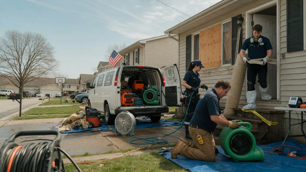 Water Damage Restoration in Hillsboro, KS near me